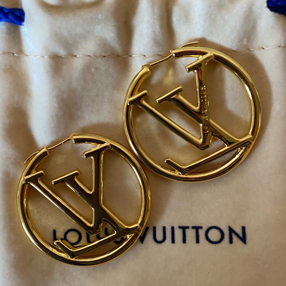 Louis Vuitton Hoop Earings